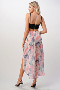 Thumbnail for High Low Maxi Print Cami Top Dress