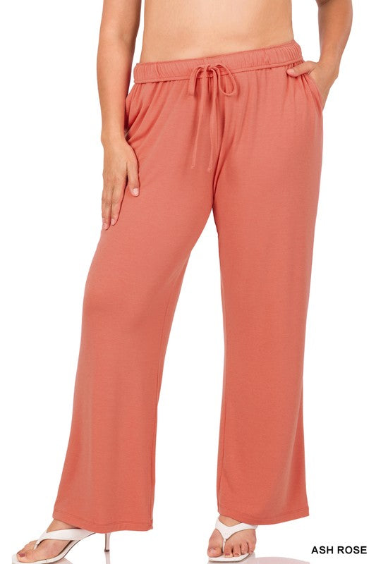 Plus Drawstring Lounge Pants