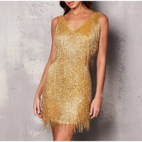 Thumbnail for 2023-New-Sexy-Tassel-Sequins-Feather-Mini-Dress-Women-Spaghetti-Strap-Stitching-Dresses-Female-Elegant-Evening_83019649-8e9e-43b7-8621-92bce459bafe