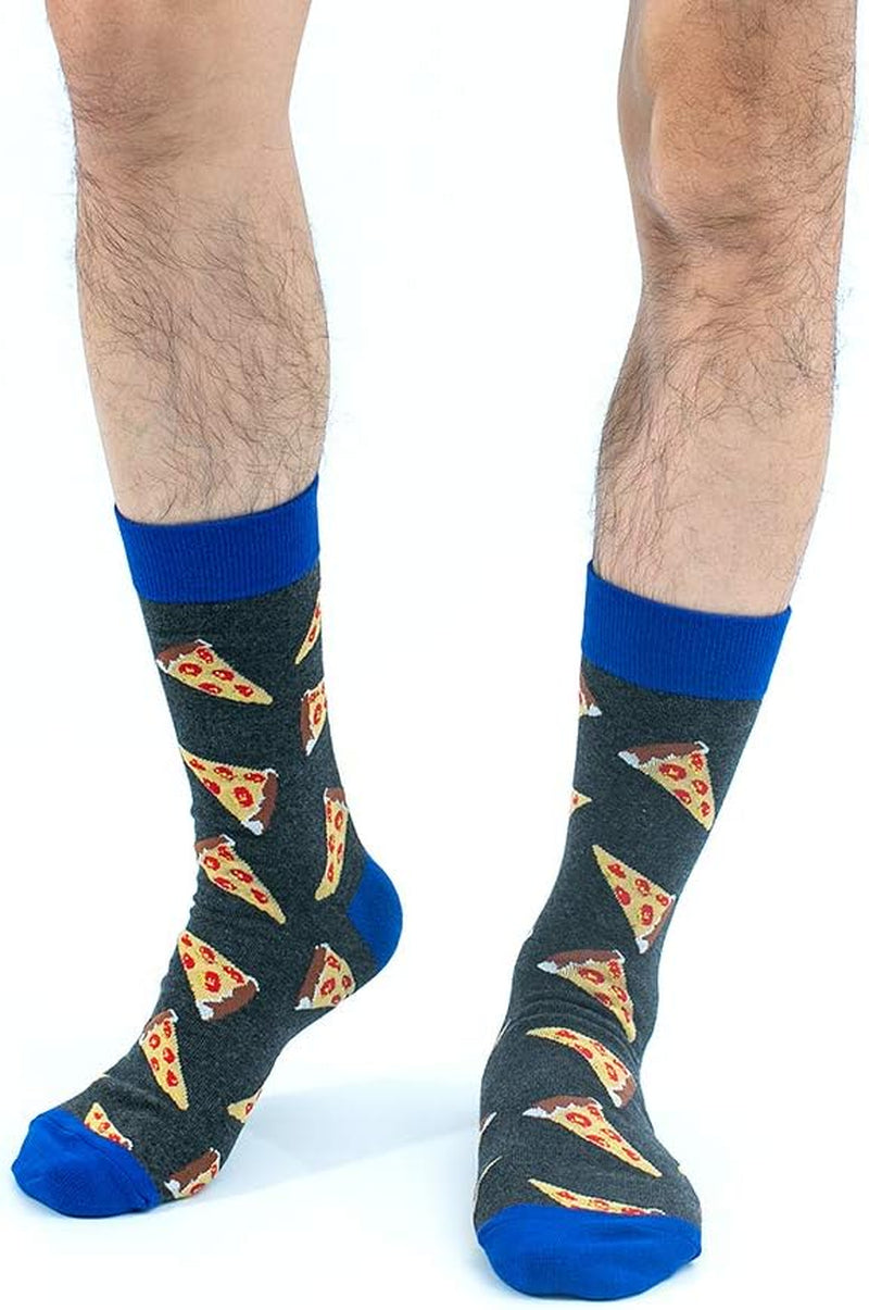 Men'S Fun Dress Socks-Colorful Funny Novelty Crew Socks Pack,Crazy Socks Gifts for Men