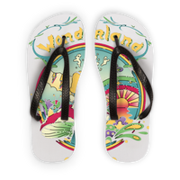 Thumbnail for Day Dreamer Adult Flip Flops