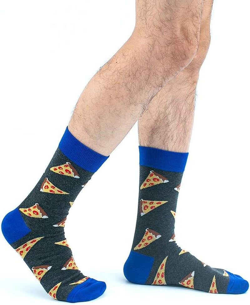 Men'S Fun Dress Socks-Colorful Funny Novelty Crew Socks Pack,Crazy Socks Gifts for Men