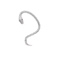 Thumbnail for 2022 New Fashion Sterling Silver 925 Earrings Snake Shaped Pierced Earmuff Earrings for Women