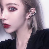 Thumbnail for 2022 New Fashion Sterling Silver 925 Earrings Snake Shaped Pierced Earmuff Earrings for Women