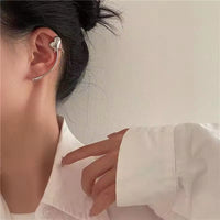 Thumbnail for 2022 New Fashion Sterling Silver 925 Earrings Snake Shaped Pierced Earmuff Earrings for Women