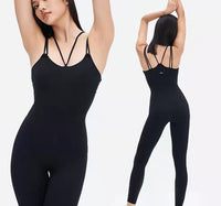 Thumbnail for Fashion Personality Sports One-piece Yoga Clothes For Women