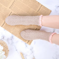 Thumbnail for 5 Pairs Womens Fuzzy Socks Cozy Soft Fluffy Cute Cat Animal Winter Warm Slipper Socks Christmas Stocking Stuffers Gifts