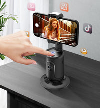 Thumbnail for 360 Auto Face Tracking Gimbal AI Smart Gimbal Face Tracking Auto Phone Holder For Smartphone Video Vlog Live Stabilizer Tripod