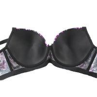 Thumbnail for Mierside 955 Purple Lace Large Brassiere Stitching Underwire Bra Bralette Women Underwear Sexy Lingerie 38-46