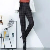 Thumbnail for New 2021 Autumn Winter Middle Aged Women Velvet Elastic High Waist