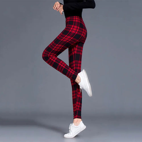 BornToGirl Casual Pencil Pants Leggings For Women Streetwear Sexy High