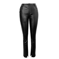 Thumbnail for On The Run High Waist Slimming Faux Leather Pants