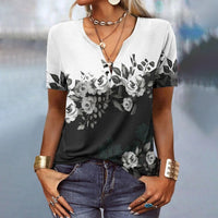 Thumbnail for Printed national fashion T-shirt woman