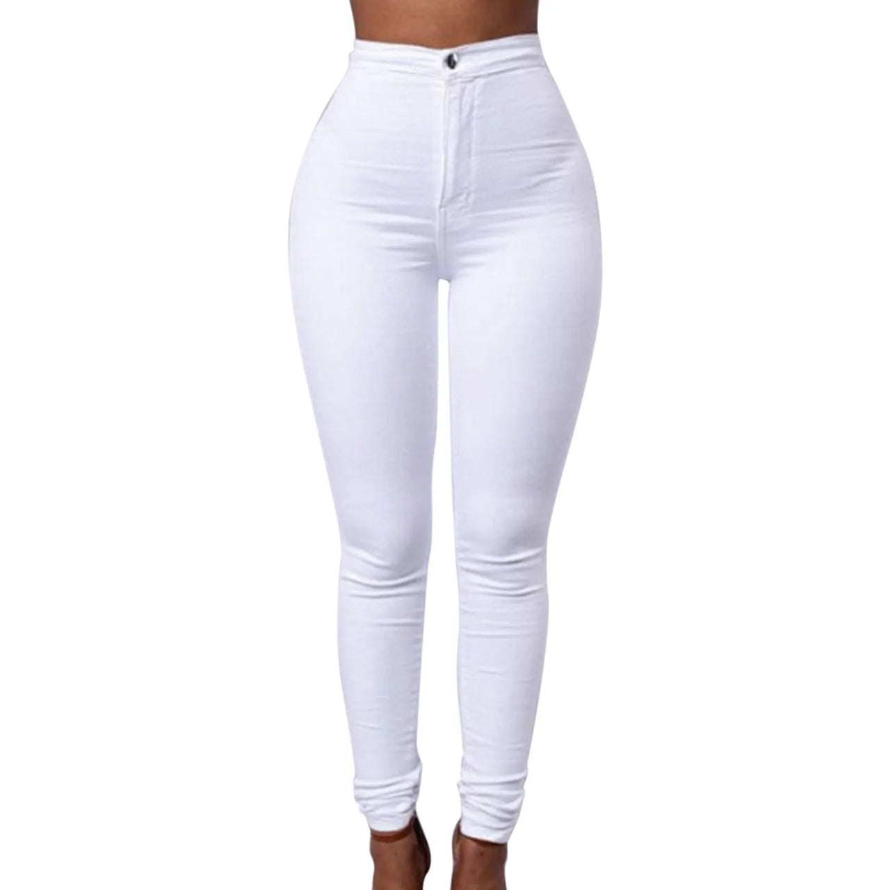 Women's High Waisted Jeans Stretch Lift Stylish Leggings Pencil Denim