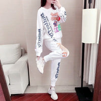 Thumbnail for Casual Sweat Suits 2022 Spring Autumn New Women's Tracksuit Fashion