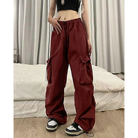 Thumbnail for Y2k  Cargo Pants For Women Parachute Sweatpants Streetwear Oversize