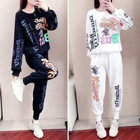 Thumbnail for Casual Sweat Suits 2022 Spring Autumn New Women's Tracksuit Fashion