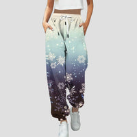 Thumbnail for Women'S Vintage Printed Trousers Casual Loose Printed Christmas