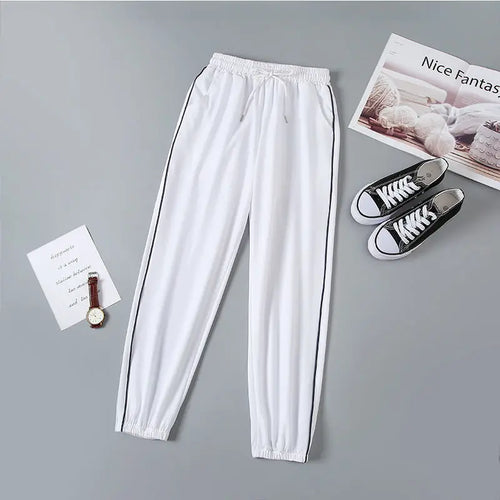 Harajuku colorful striped Pants For Women Trousers 2022 Streetwear