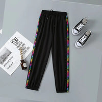 Thumbnail for Harajuku colorful striped Pants For Women Trousers 2022 Streetwear