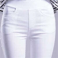 Thumbnail for Women Summer Elastic Casual Stretch Skinny Leggings Slim Pencil Pants