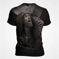 Thumbnail for Jesus Christ 3D Print T-shirts Men Clothing Summer Fashion Casual