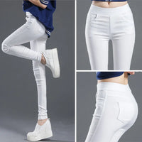 Thumbnail for Women Summer Elastic Casual Stretch Skinny Leggings Slim Pencil Pants