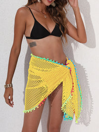 Thumbnail for Women Bikini Cover Ups Shawl Summer Casual Fishnet Cutout Swimsuit