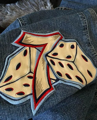 Thumbnail for Hip Hop Rock Embroidery Pattern JNCO Jeans Men Women 2023 New Fashion