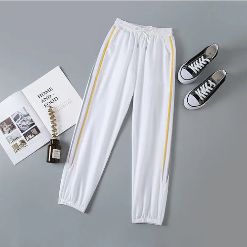 Harajuku colorful striped Pants For Women Trousers 2022 Streetwear