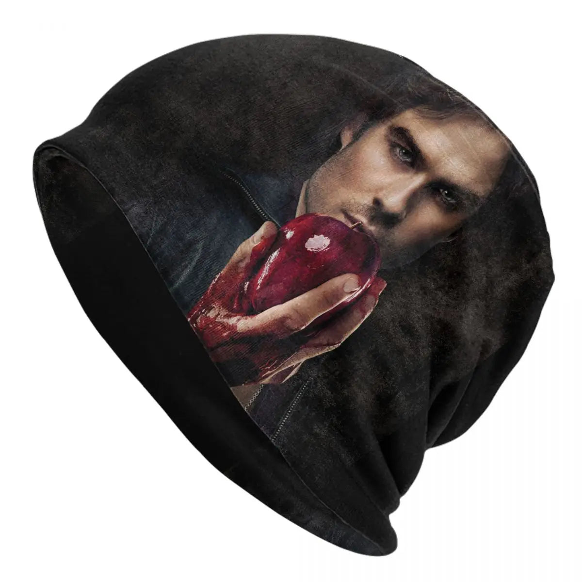 Damon Salvatore The Vampire Diaries Skullies Beanies Hat Horror Casual