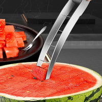 Thumbnail for Watermelon Cutter Slicer Stainless Steel Watermelon Cube Cutter Safe