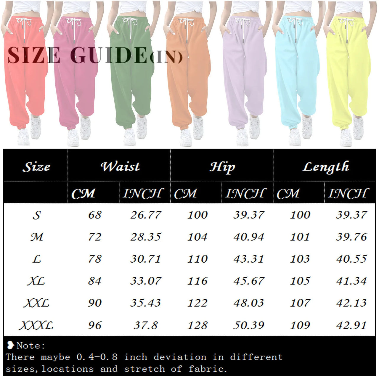 Baggy Sweatpants Women Streetwear Valentine's Day Hearts print Fashion