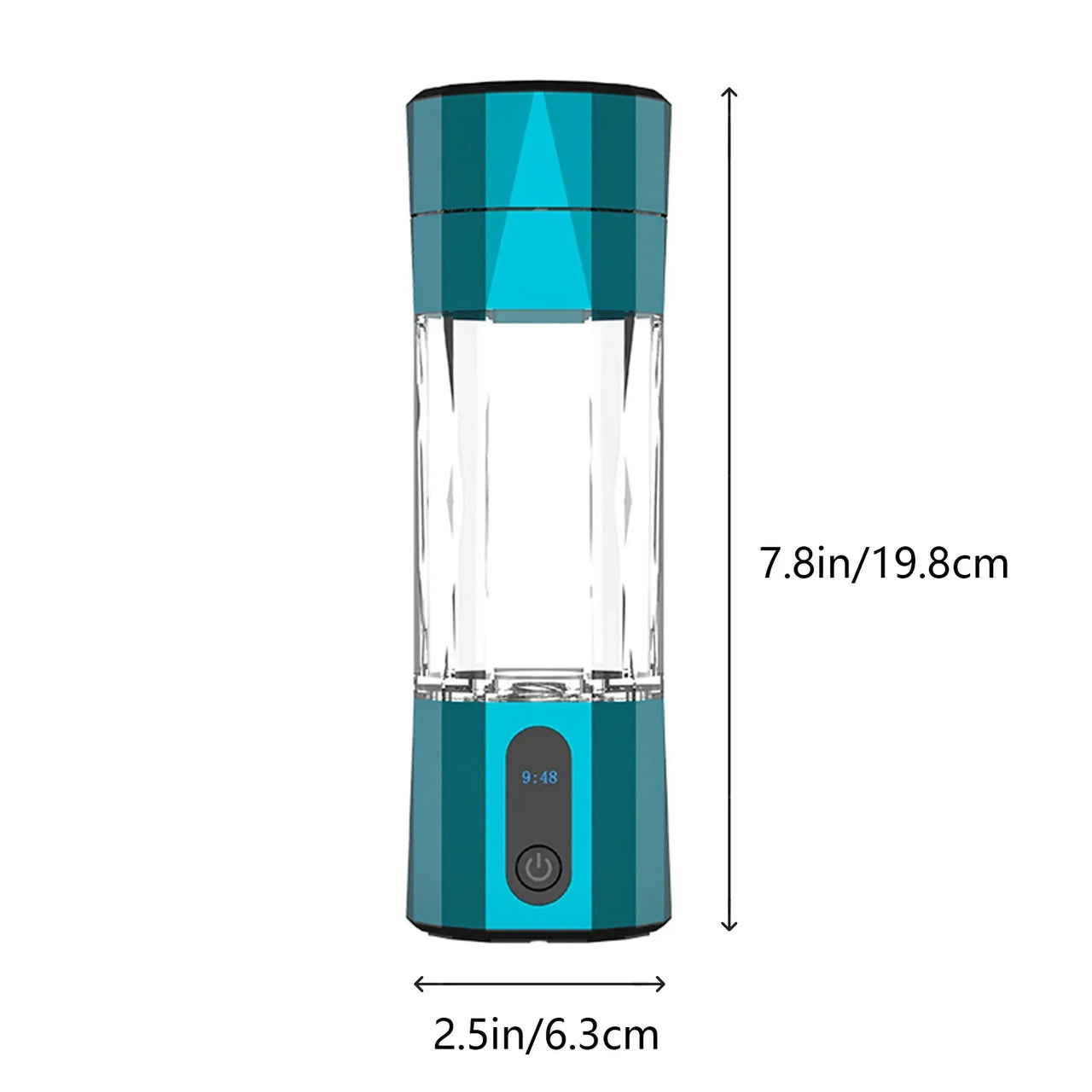 10000PPB Intelligent Hydrogen Rich Water Mug  hydrogen water generator