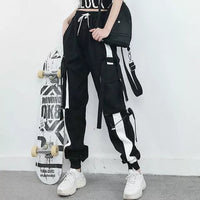 Thumbnail for Women Cargo Pants 2023 Harem Pants Fashion Punk Pockets Jogger