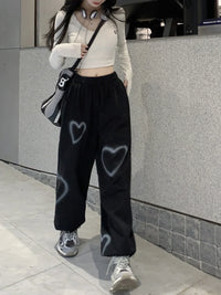 Thumbnail for Y2K Style Women Cargo Pants Loose Low Waist Sweatpants Hip Hop