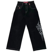 Thumbnail for Hip Hop Rock Embroidery Pattern JNCO Jeans Men Women 2023 New Fashion