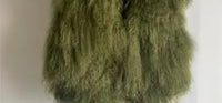 Thumbnail for New 100% True Mongolia Sheep Fur Coat Real Tan Sheep Fur Jacket Thick