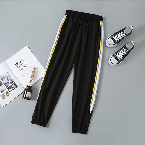 Harajuku colorful striped Pants For Women Trousers 2022 Streetwear