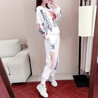 Thumbnail for Casual Sweat Suits 2022 Spring Autumn New Women's Tracksuit Fashion