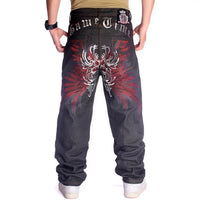 Thumbnail for Nanaco Man Loose Baggy Jeans Hiphop Skateboard Denim Pants Street