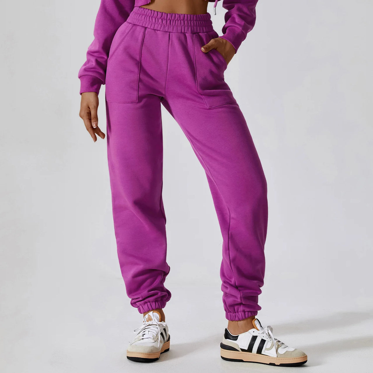 MODITIN Casual Sweatpants with Pockets Winter Warm for Women New