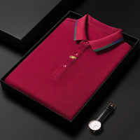 Thumbnail for Premium Luxury Brand Long Sleeve 100% Cotton POLO Shirt Men Spring and