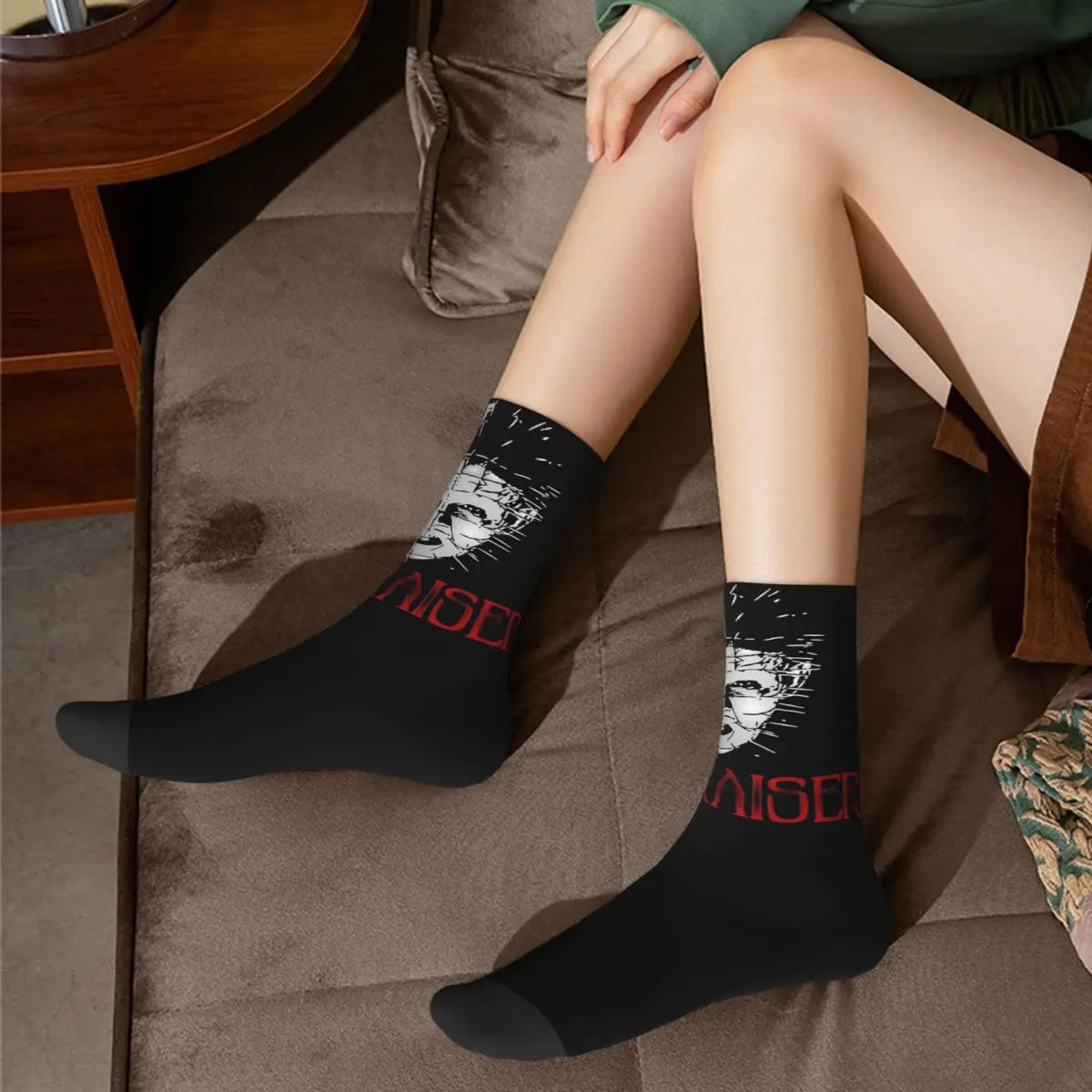 Men Women Hellraiser 1987 Socks Cute Casual Horror Film Socks Novelty