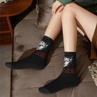 Thumbnail for Men Women Hellraiser 1987 Socks Cute Casual Horror Film Socks Novelty