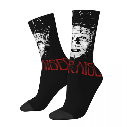 Men Women Hellraiser 1987 Socks Cute Casual Horror Film Socks Novelty