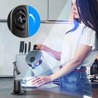 Thumbnail for 360 Auto Face Tracking Gimbal AI Smart Gimbal Face Tracking Auto Phone Holder For Smartphone Video Vlog Live Stabilizer Tripod