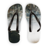 Thumbnail for Between The Haze Adult Flip Flops