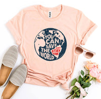 Thumbnail for You Can Save The World T-shirt