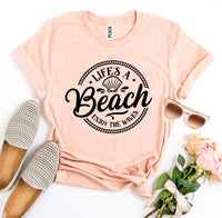 Thumbnail for Life’s a Beach Enjoy The Waves T-shirtProduct description:
Look and feel your best with this Life’s a Beach Enjoy The Waves T-shirt! It's made of premium quality ring spun cotton for a soft, comfortable T-shirtsEXPRESS WOMEN'S FASHIONAgateBeach Enjoy